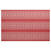 Strickmuster für Weihnachtspullover - ROT Stoff (Yard (91,4 cm))