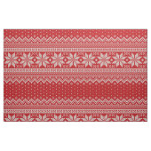 Strickmuster für Weihnachtspullover - ROT Stoff (Fat Quarter (45,7 x 55,9 cm))