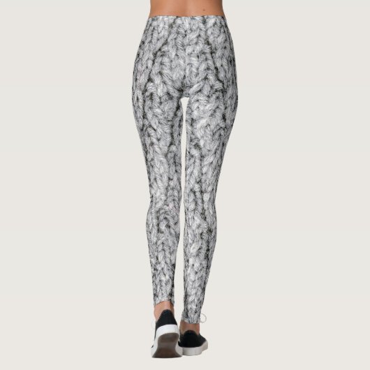 Strickmuster Leggings (Rückseite)