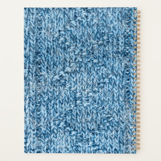 Strickmuster Planer (Rückseite)