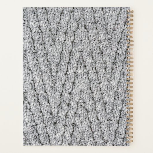 Strickmuster Planer (Rückseite)