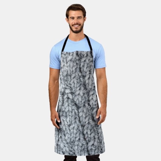 Strickmuster Schürze (Getragen)