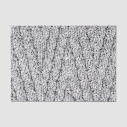 Strickmuster Seidenpapier (Vorderseite)