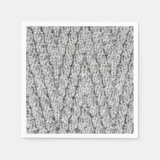 Strickmuster Serviette (Vorderseite)