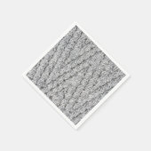 Strickmuster Serviette (Ecke)