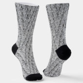Strickmuster Socken (Gewinkelt)