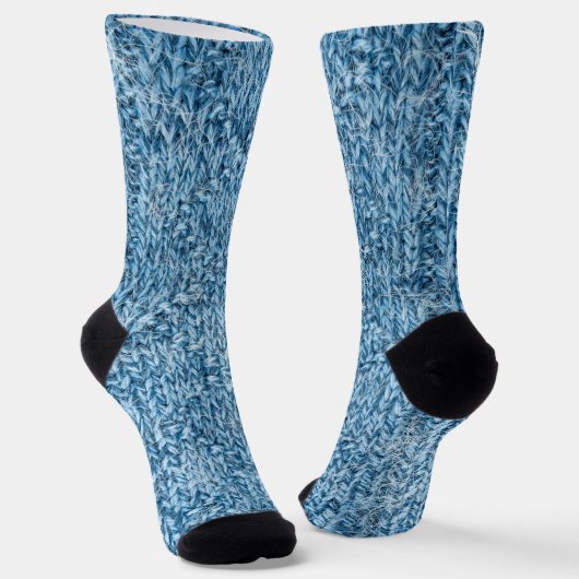 Strickmuster Socken (Gewinkelt)