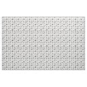 Stricknadeln u. Garn - Schwarzweiss Stoff (Yard (91,4 cm))