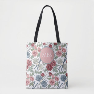 Strickprojekt-Tasche & Einkaufstasche Tasche