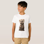 Strickpullover Marder Kinder T-Shirt (Vorne ganz)
