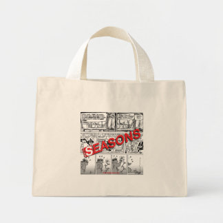 Stricksaison: La borsa per la spesa Mini Stoffbeutel