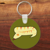 Strickschlange Schlüsselanhänger (Vorderseite)