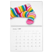 Stricksocken Kalender (Jan 2027)