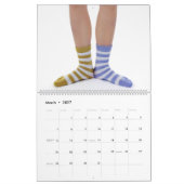 Stricksocken Kalender (Mär 2027)