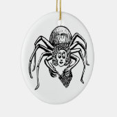 Strickspinne Keramik Ornament (Rechts)