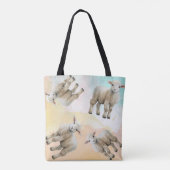 Stricktasche für Little Lambs oder Projekt-Tasche Tasche (Rückseite)