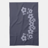 Strickte Blume Handtuch (Vertikal)