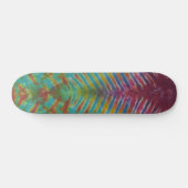 Strickte Gefärbte Krawatte Skateboard (Horizontal)