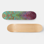 Strickte Gefärbte Krawatte Skateboard (Horizontal)