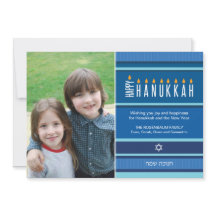 Strickte Hanukah-Kerzen