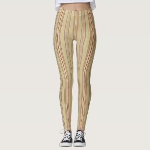 Strickte Imitate Vintage Regengewebe Leggings