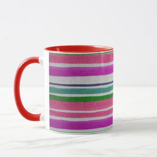 Strickte Keramik Tasse (Links)