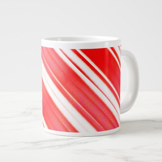 Strickte Leckereien Jumbo-Tasse (Vorderseite Rechts)