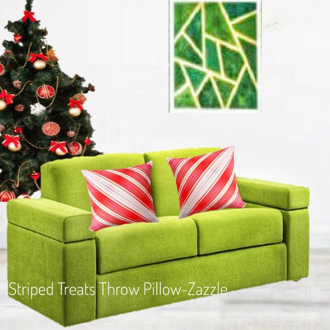 Strickte Leckereien Kissen (Von Creator hochgeladen)