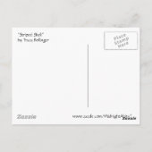 Strickte Muschel Postkarte (Rückseite)