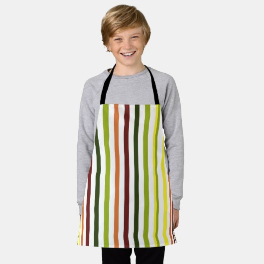 Strickte Schürze (Getragen)