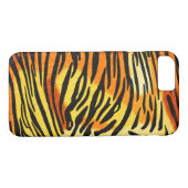 Strickte Tiger Fur Print Pattern Case-Mate iPhone Hülle (Rückseite (Horizontal))