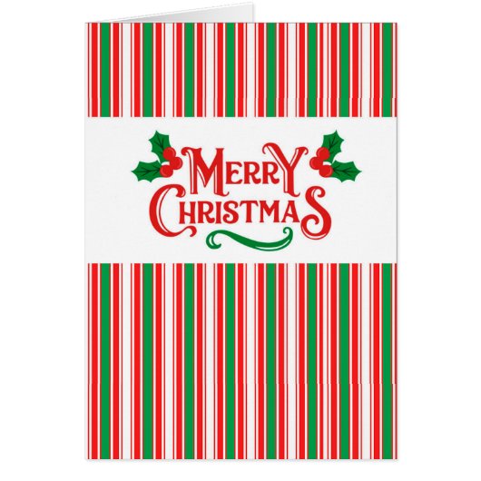 Strickte Weihnachtskarte (Vorne)