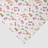 Strickteppich Seidenpapier (Ausschnitt)