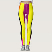 Strickter Pop Art Leggings (Vorderseite)