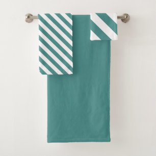 Stricktes Aquamarines Bad Badewanne Handtuch Set