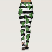 Stricktes Kleeblatt Delight Leggings (Rückseite)