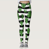 Stricktes Kleeblatt Delight Leggings (Vorderseite)