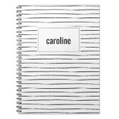Stricktes Personalisiertes Notebook Notizblock (Vorderseite)