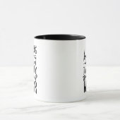 Stricktherapie, die du tragen kannst, lustiger Bec Tasse (Zentrum)