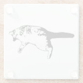 Strickübersicht für Ihren Tisch Glasuntersetzer (Rückseite)