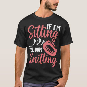 Strickwerkzeug Maschine Faser Künstler Garn Strick T-Shirt