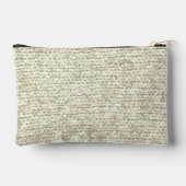 Strickzubehör Alpaka Monogramm Zubehörtasche (Rückseite)