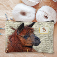 Strickzubehör Alpaka Monogramm