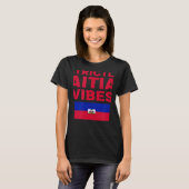 Strictly Haitian Vibes Haiti West Indian Day Carni T-Shirt (Vorne ganz)