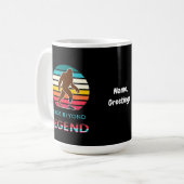 Stride Beyond Legend Sasquatch Amputierter Vintage Kaffeetasse (Vorderseite Links)