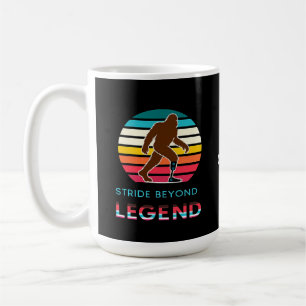 Stride Beyond Legend Sasquatch Amputierter Vintage Kaffeetasse