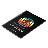 Stride Beyond Legend Sasquatch Amputierter Vintage Notizblock (Linke Seite)