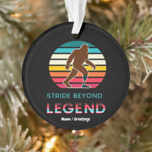 Stride Beyond Legend Sasquatch Amputierter Vintage Ornament