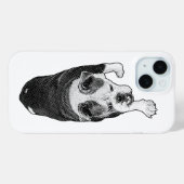 Stride Dot Dog schützt mit starker grafischer Ener Case-Mate iPhone Hülle (Rückseite (Horizontal))