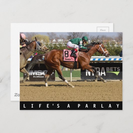 Stride for Stride Postkarte (Vorne/Hinten)